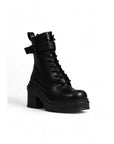 Armani Exchange Black Polyester Boot