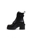 Armani Exchange Black Polyester Boot