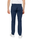 Armani Exchange Blue Cotton Jeans & Pant
