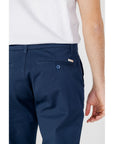 Armani Exchange Blue Cotton Jeans & Pant