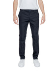 Armani Exchange Black Cotton Jeans & Pant