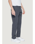 Armani Exchange Black Cotton Jeans & Pant