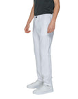 Armani Exchange White Cotton Jeans & Pant