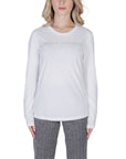 Armani Exchange White Cotton Tops & T-Shirt