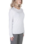 Armani Exchange White Cotton Tops & T-Shirt