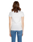 Armani Exchange White Cotton Tops & T-Shirt
