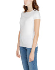 Armani Exchange White Cotton Tops & T-Shirt