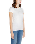 Armani Exchange White Cotton Tops & T-Shirt
