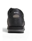 Hugo Boss Black Fabric Sneaker