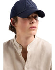 Armani Exchange Blue Polyester Hats & Cap