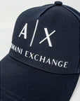 Armani Exchange Blue Cotton Hats & Cap