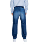 Armani Exchange Blue Cotton Jeans & Pant