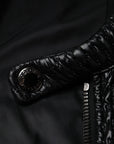Dolce & Gabbana Black Cotton Full Zip Men Bomber Jacket