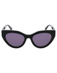 Karl Lagerfeld Black Acetate Sunglasses