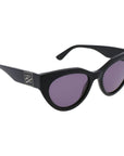 Karl Lagerfeld Black Acetate Sunglasses