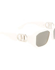 Karl Lagerfeld White Injected Sunglasses