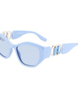 Karl Lagerfeld Blue Injected Sunglasses