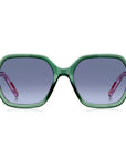 Hugo Boss Green Acetate Sunglasses
