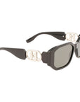 Karl Lagerfeld Black Injected Sunglasses