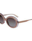 Karl Lagerfeld Gray Acetate Sunglasses