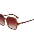 Karl Lagerfeld Brown Injected Sunglasses