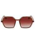 Karl Lagerfeld Brown Injected Sunglasses