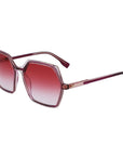 Karl Lagerfeld Red Injected Sunglasses