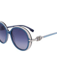 Karl Lagerfeld Blue Acetate Sunglasses