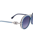 Karl Lagerfeld Blue Acetate Sunglasses