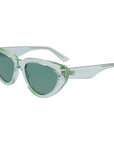 Karl Lagerfeld Green Injected Sunglasses