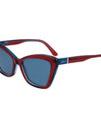 Karl Lagerfeld Red Acetate Sunglasses