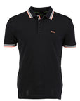 Hugo Boss Black Cotton Polo Shirt