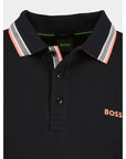 Hugo Boss Black Cotton Polo Shirt