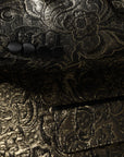 Dolce & Gabbana Gold SICILIA Jacquard Single Breasted Coat Blazer