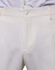Dolce & Gabbana White Wool Silk 3 Piece SlimFit Formal Suit