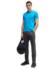Hugo Boss Turquoise Cotton Polo Shirt
