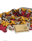 Dolce & Gabbana Elegant Multicolor Crystal-Embellished Belt