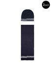 Armani Exchange Blue Polyamide Scarf