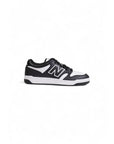 New Balance Black And White Leather Sneaker