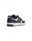 New Balance Black And White Leather Sneaker