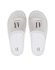 Armani Exchange White Polyethylene Sandal