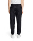 Armani Exchange Black Polyester Jeans & Pant