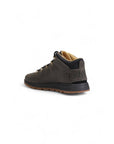 Timberland Gray Leather Leather Sneaker
