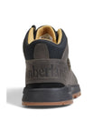 Timberland Gray Leather Leather Sneaker