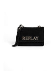 Replay Black Polyester Handbag