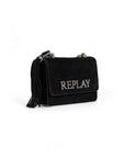 Replay Black Polyester Handbag