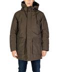 Replay Green Polyamide Jacket