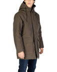 Replay Green Polyamide Jacket