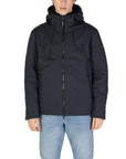 Gas Blue Polyester Jacket