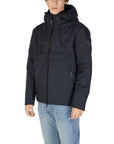 Gas Blue Polyester Jacket